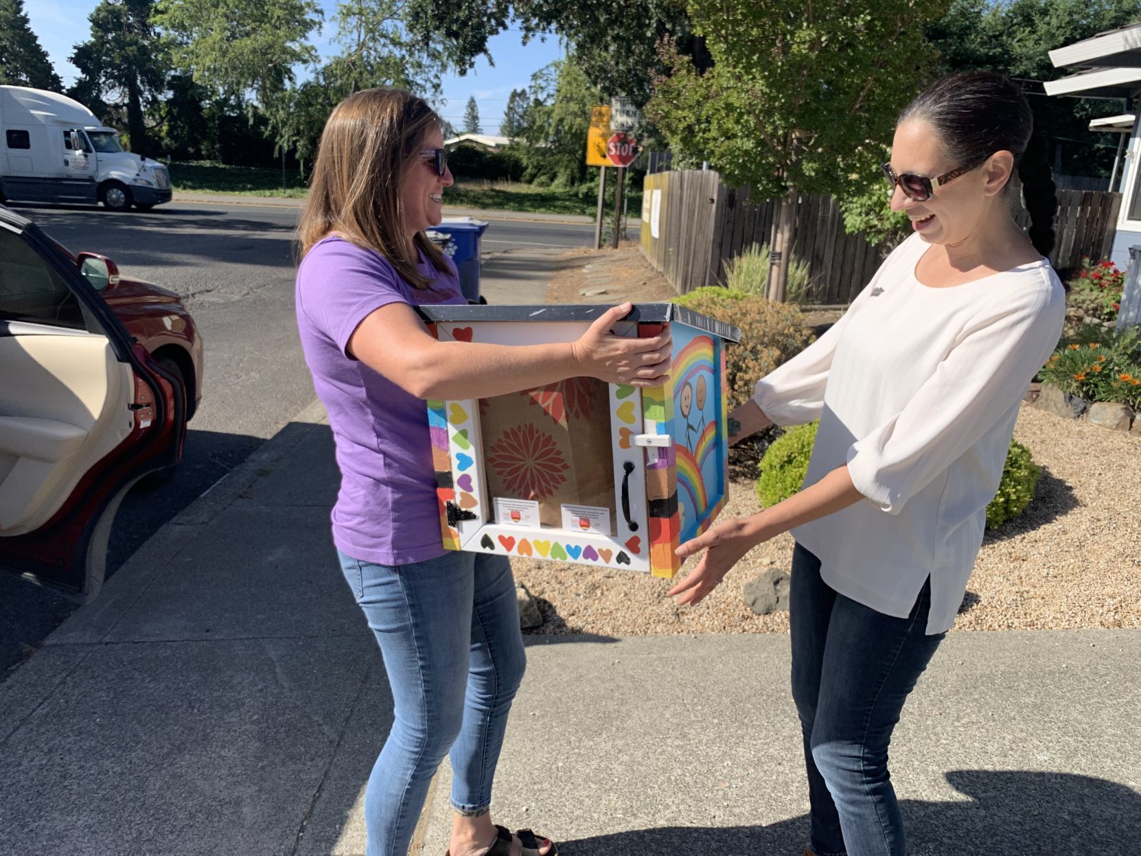 Rainbow Little Library